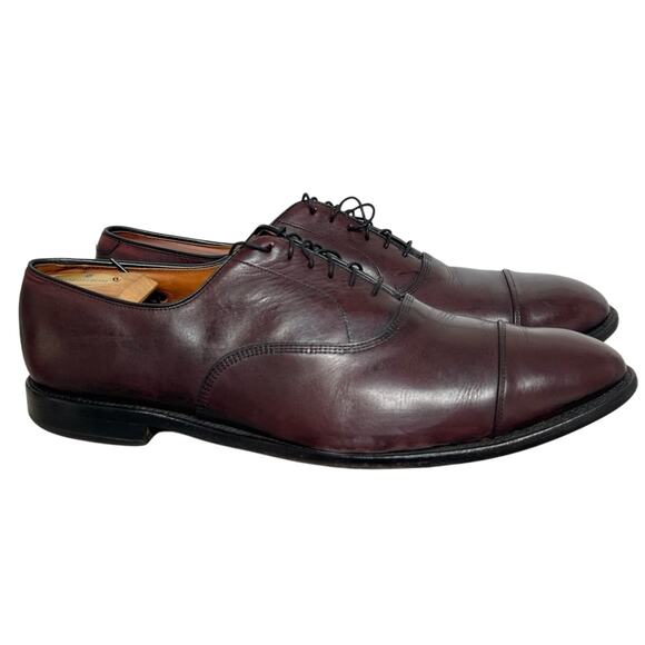 Allen Edmonds Men\'s Brown Park Avenue Cap Toe Oxford Size 15 D - 5875 NICE main image 9